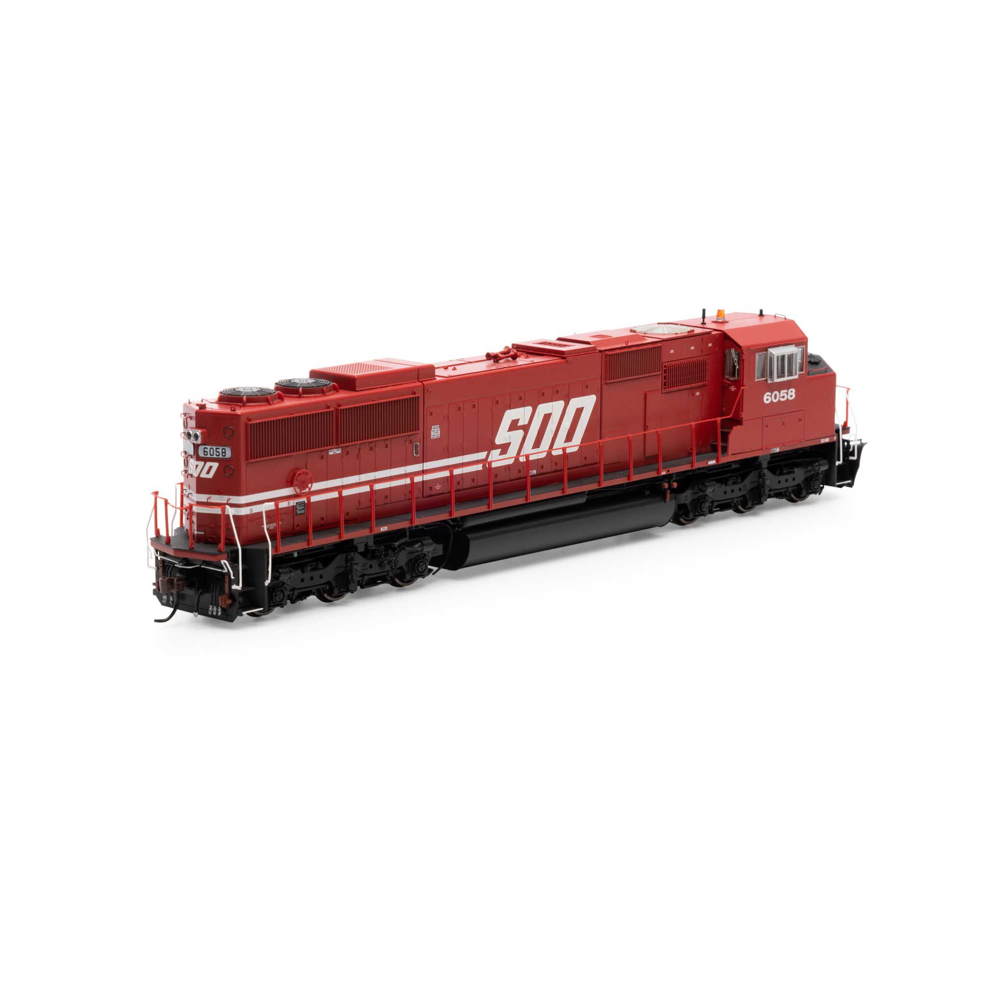 HO G2.0 SD60M Tri-Clops with DCC & Sound, SOO #6058 Model Train