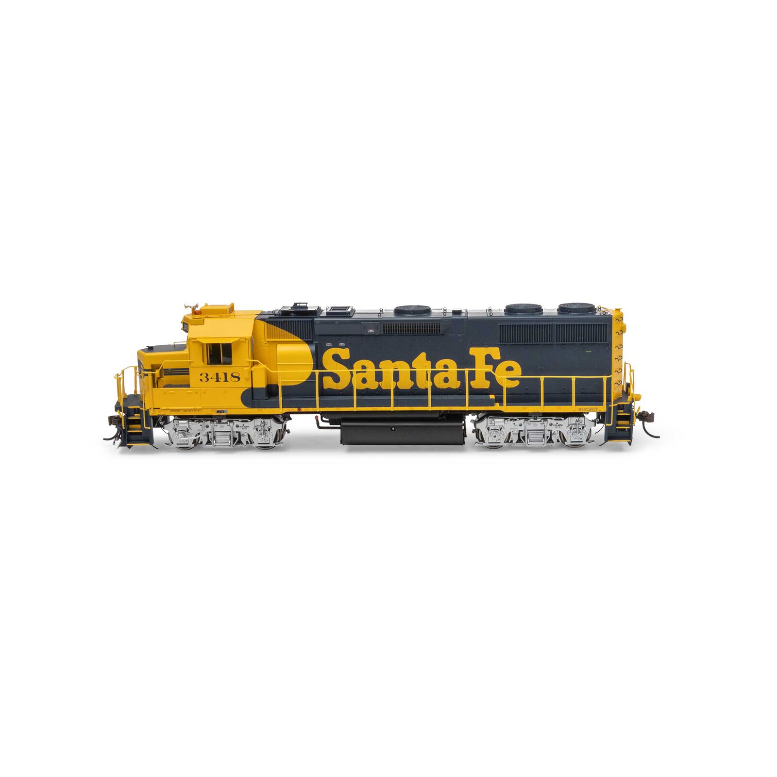 Athearn Genesis HO GP39-2u Locomotive, ATSF #3418 Model Train | Athearn ...