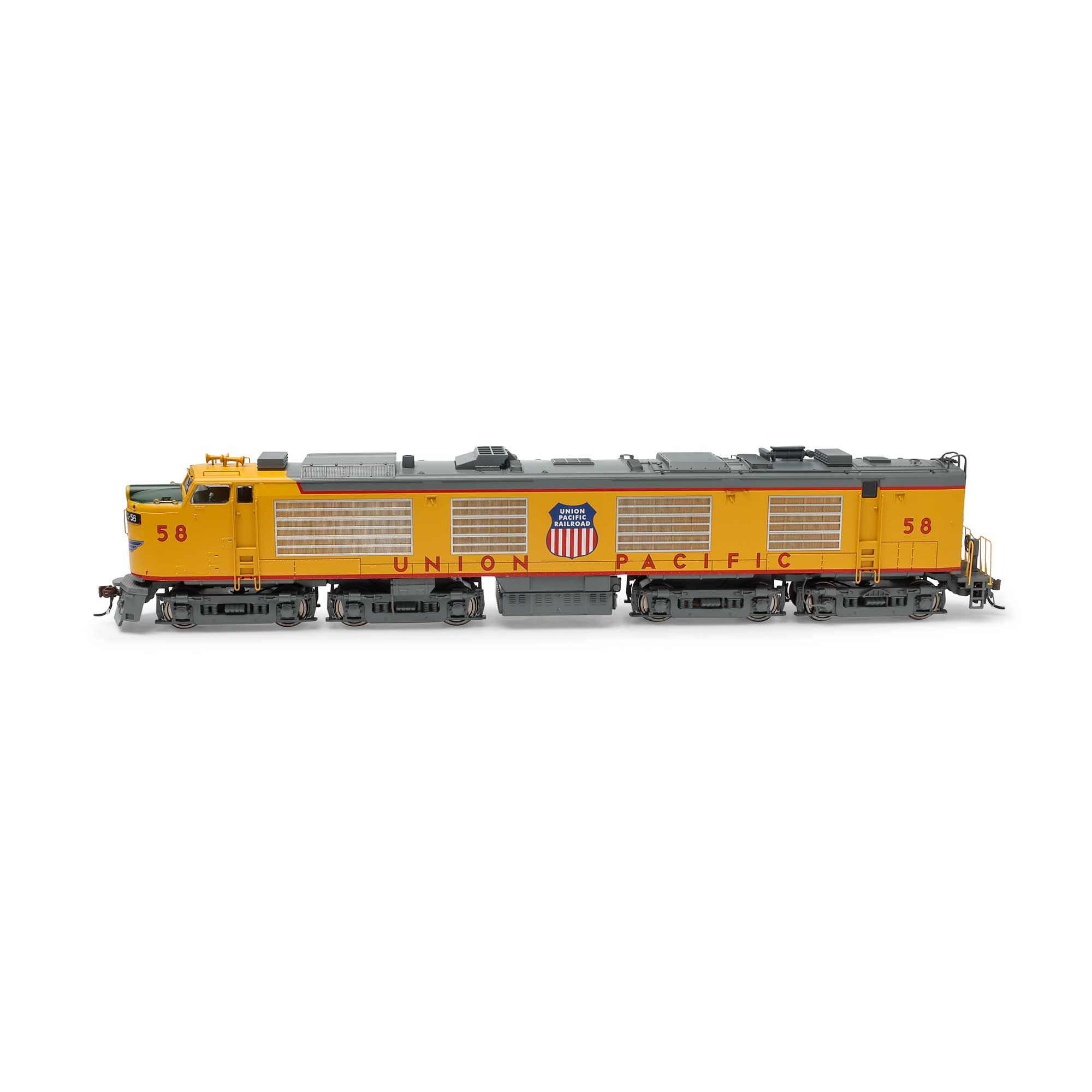 HO Gas Turbine Locomotive with DCC & Sound, UP #58 Model Train