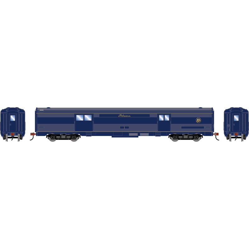 Roundhouse HO RND Streamline Baggage Car, ATHX #1 80th Anniversary Limited Edition