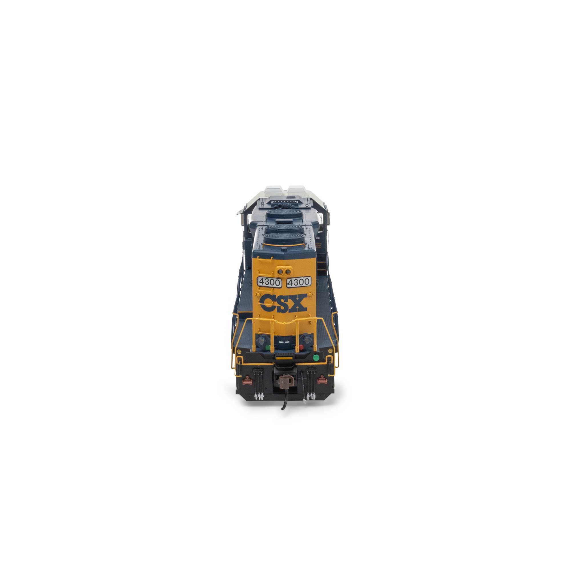 Athearn HO GP39-2 Locomotive with DCC & Sound, CSX/YN3 #4300 Model