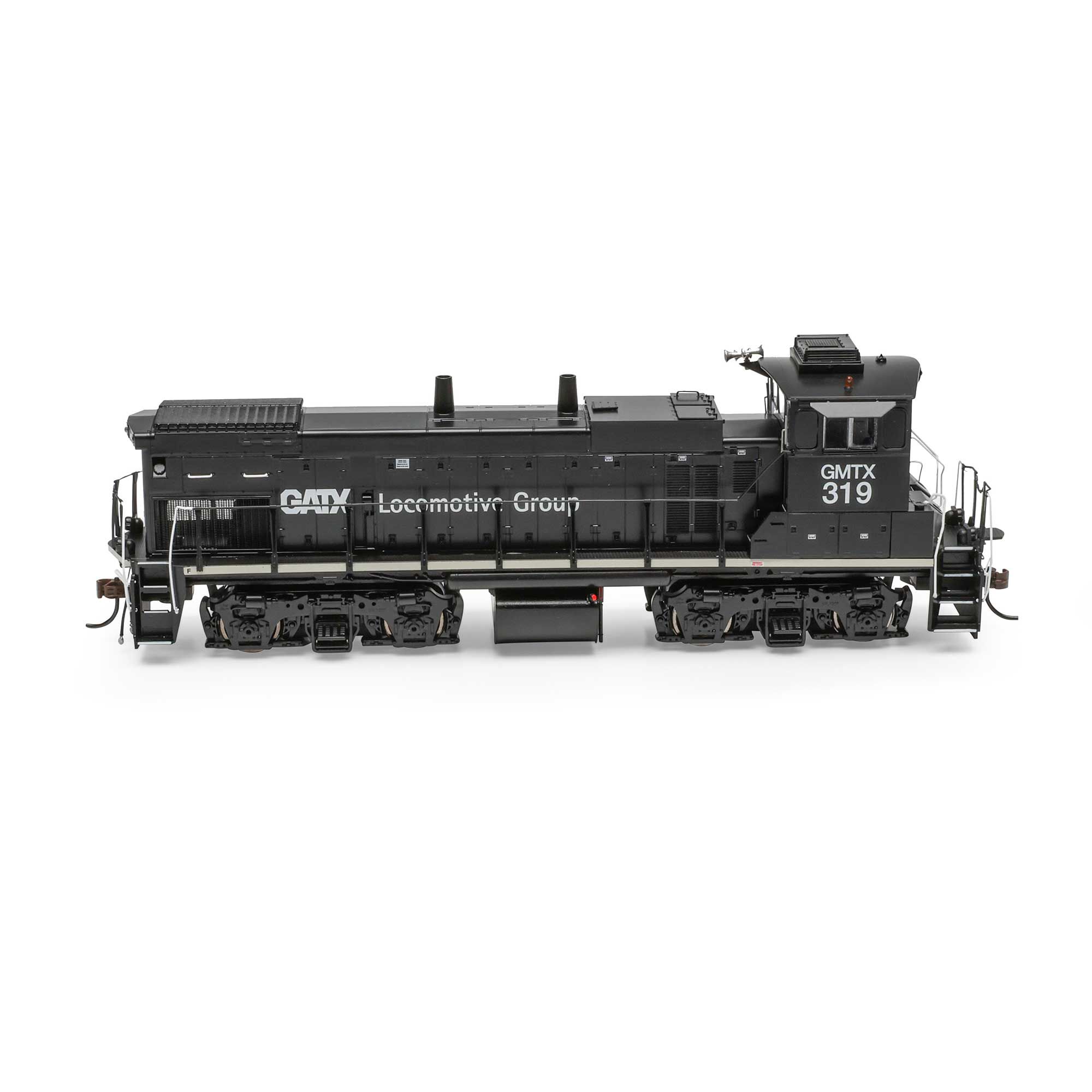HO MP15AC Locomotive with DCC & Sound, GMTX #319 Model Train