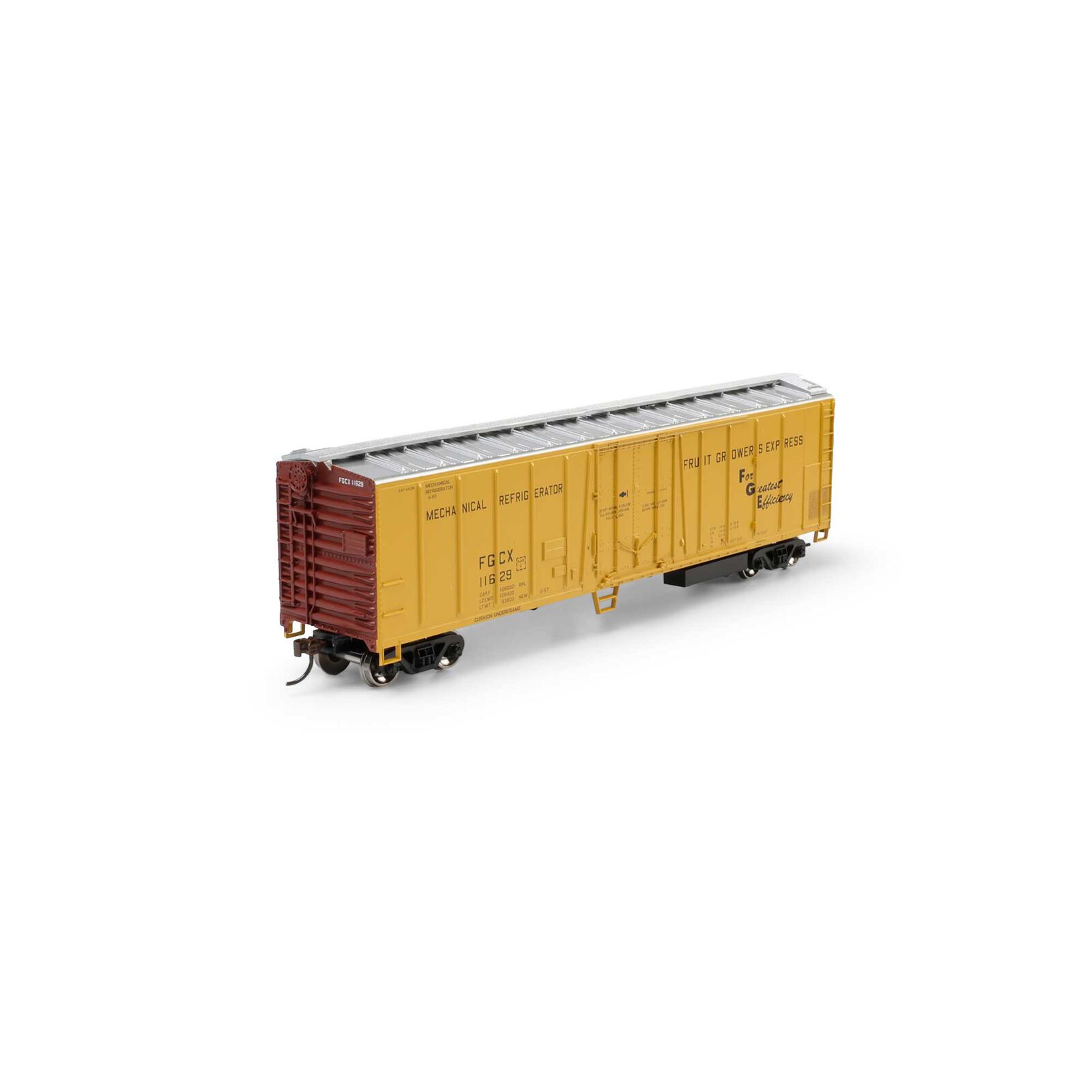Roundhouse HO RND 50' Exterior Post Mechanical Reefer, FGCX #11629