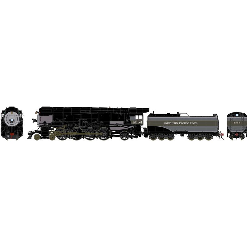 HO GEN 4-8-2 MT-4 Locomotive, Legendary Liveries Two-Tone Grey Skyline Casing SP #4354
