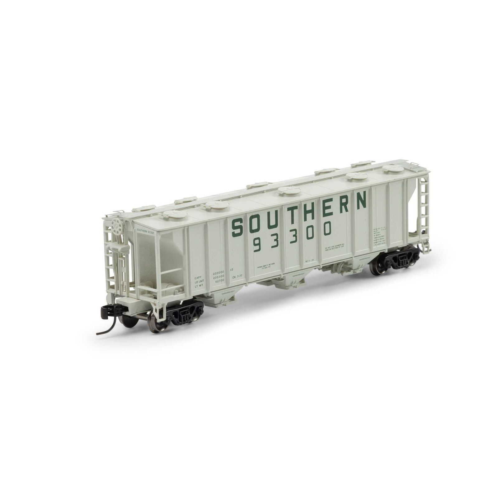 N PS-2 2893 3-Bay Covered Hopper, SOU #93300