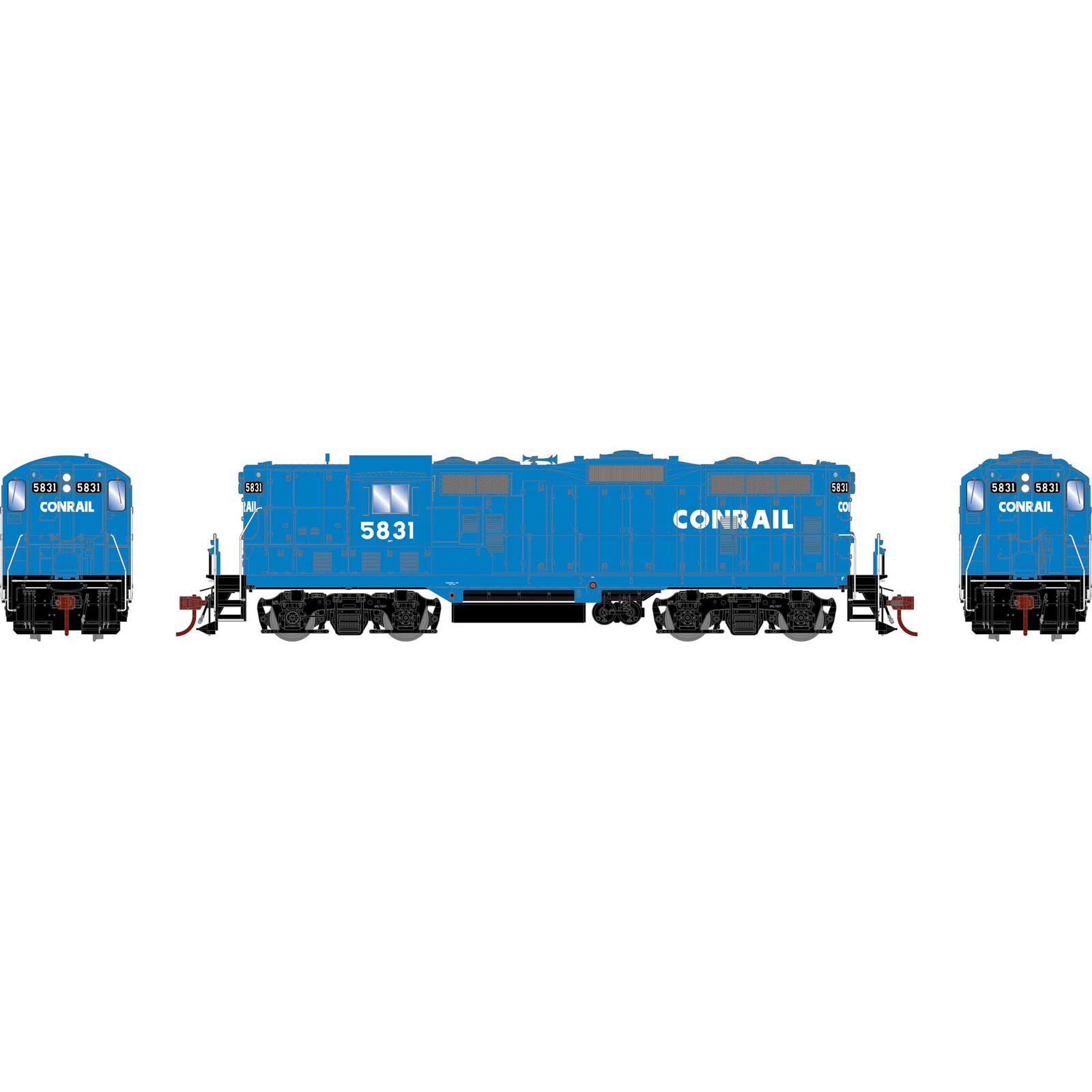 HO GP7 Locomotive, CR #5831