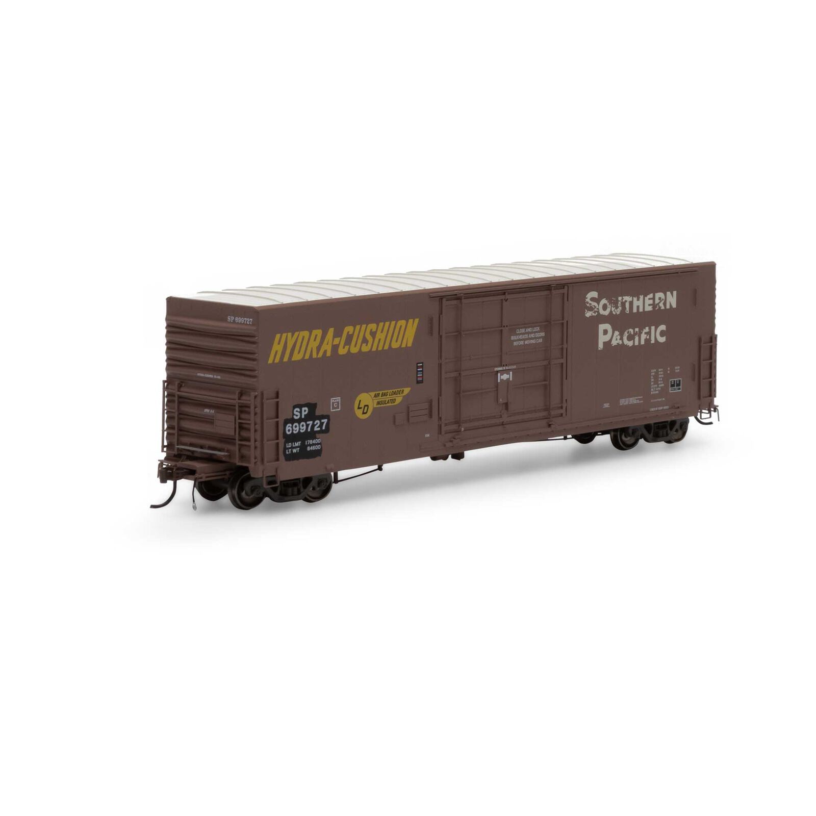 Athearn HO 50' PC&F SS Box with 14' Plug Door, SP #699727