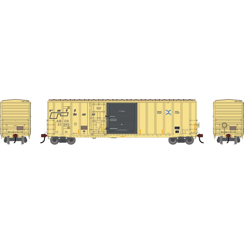 Athearn HO ATH 50' FMC 5277 Combo Door Box Car, Primed For Grime ABOX 'Late' #51265
