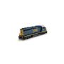 Athearn Genesis HO GP40-2 Locomotive with DCC & Sound, CSXT 'Boxcar Logo' #6212