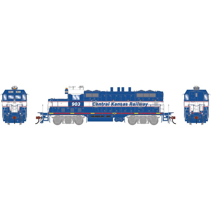 HO GP7u Locomotive with DCC & Sound, CKRY #903