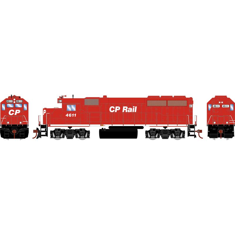 HO GP40-2 Locomotive, CPR #4611