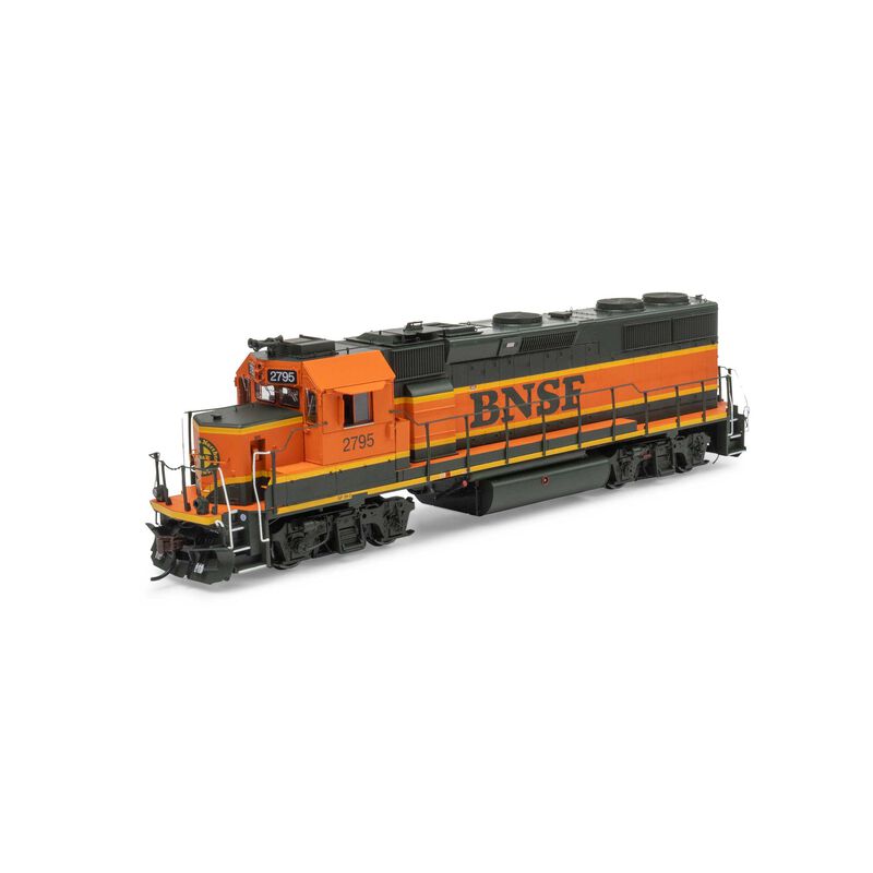 HO GP39-2u Locomotive with DCC & Sound, BNSF #2795