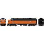 HO FP7A/F7B Locomotive with DCC & Sound, MILW #100A/117B