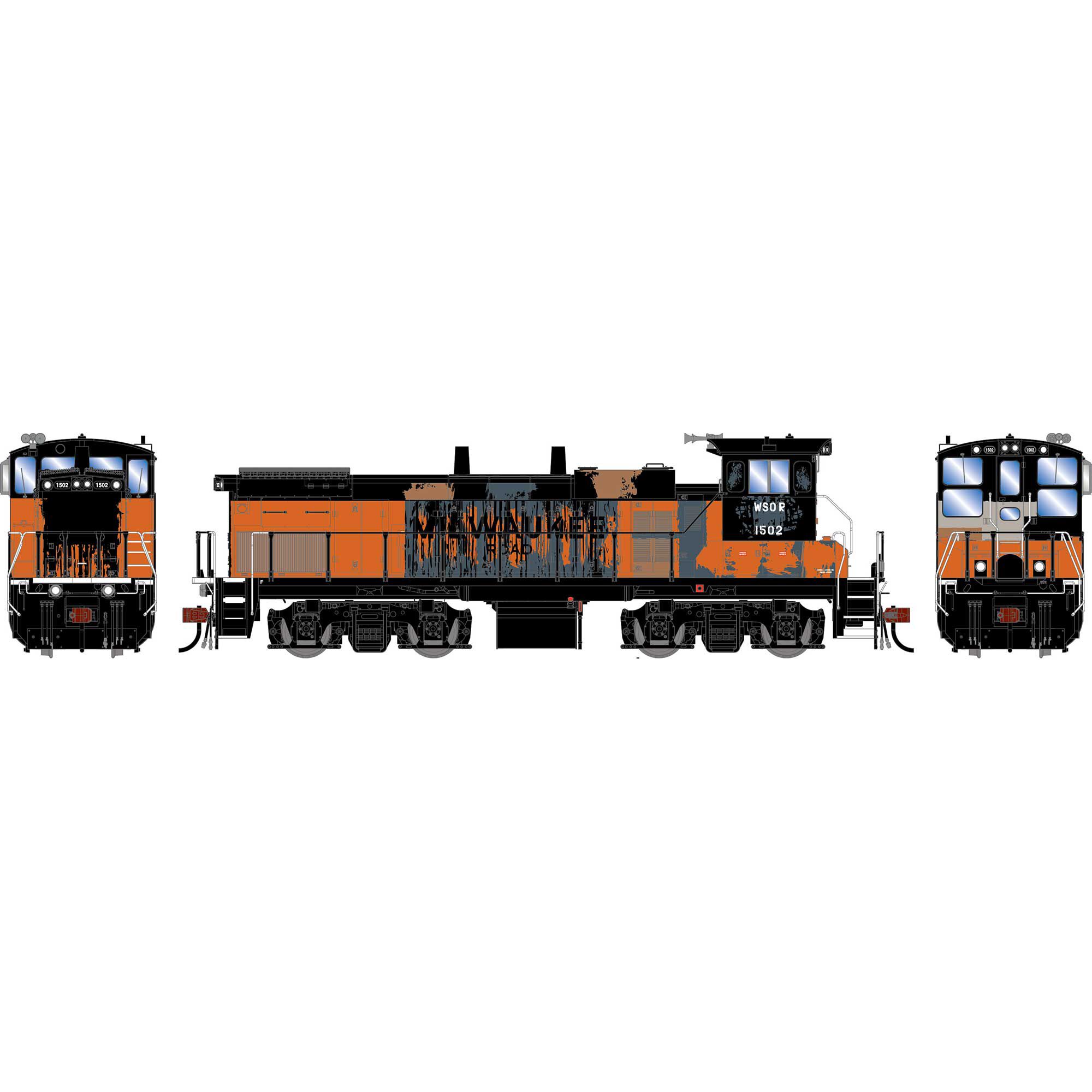 Athearn Genesis HO GEN MP15AC Locomotive w/DCC & Sound, Primed For