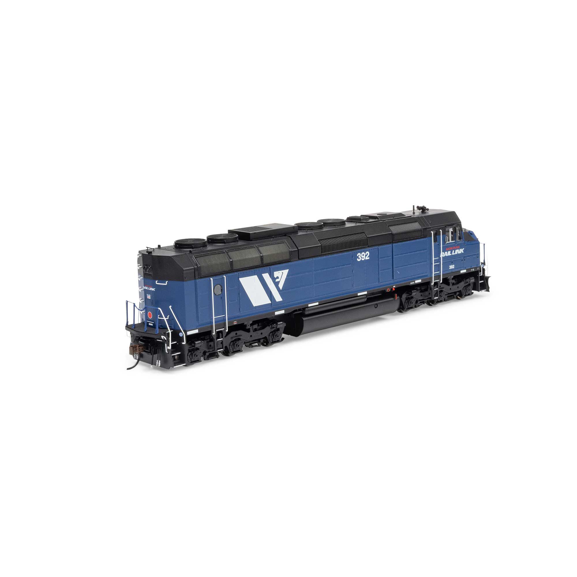 Athearn HO F45 Locomotive with DCC & Sound, MRL #392 Model Train