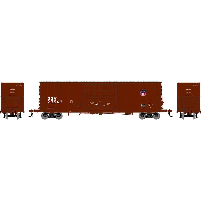 HO GEN 50' PC&F Box Car w/14' Plug Door, SSW #23562
