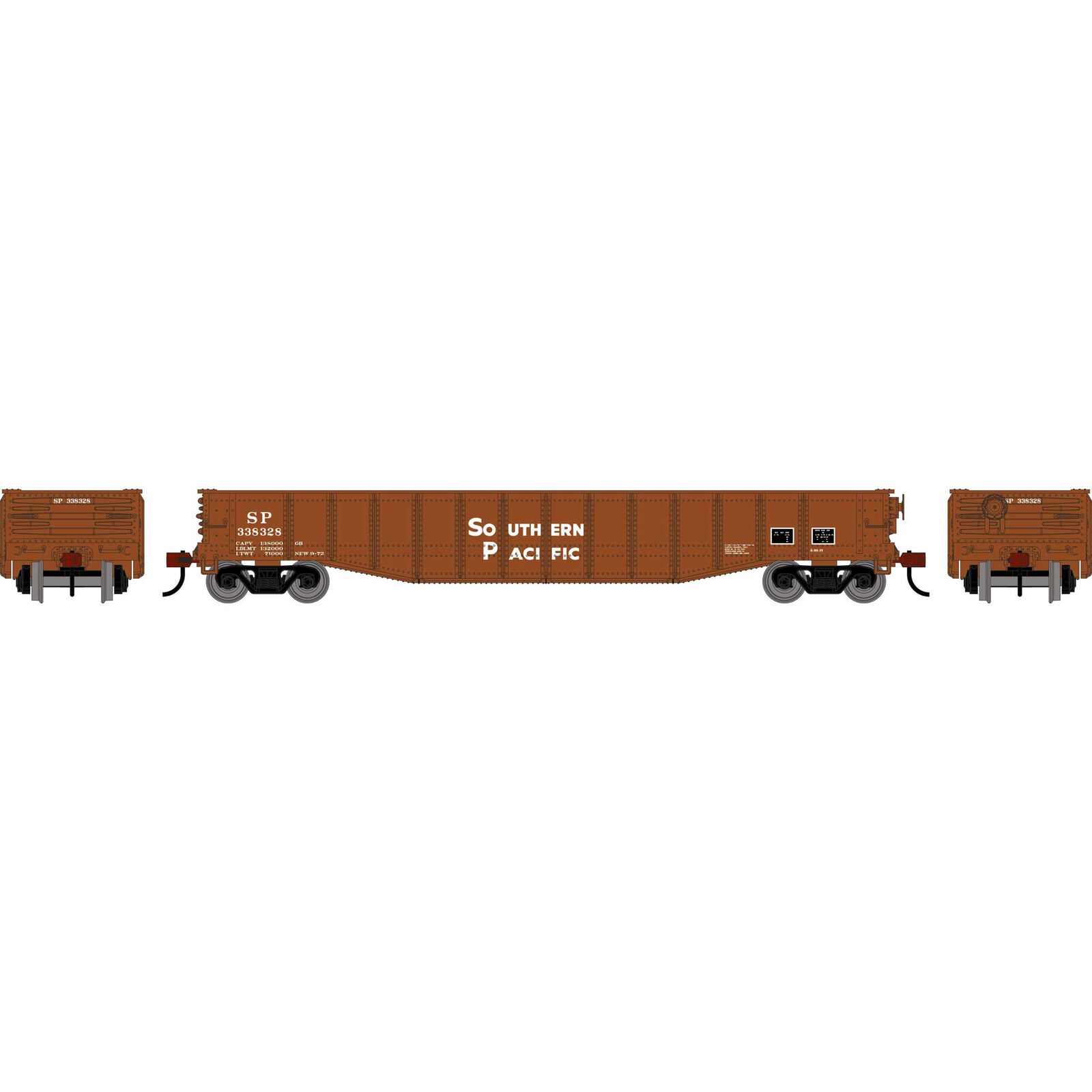 Roundhouse HO RND 50' Gondola, SP #338328