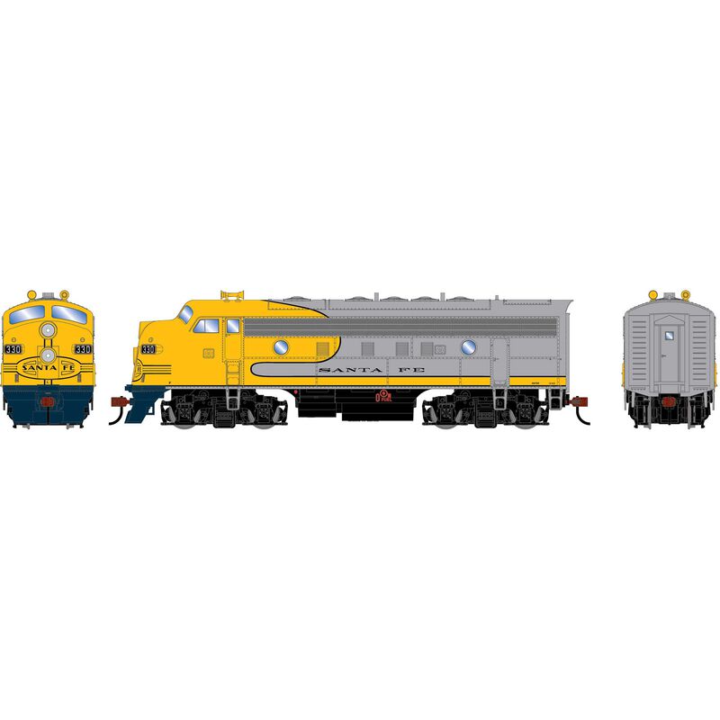 HO RND F7A Locomotive DCC-Ready, ATSF #330