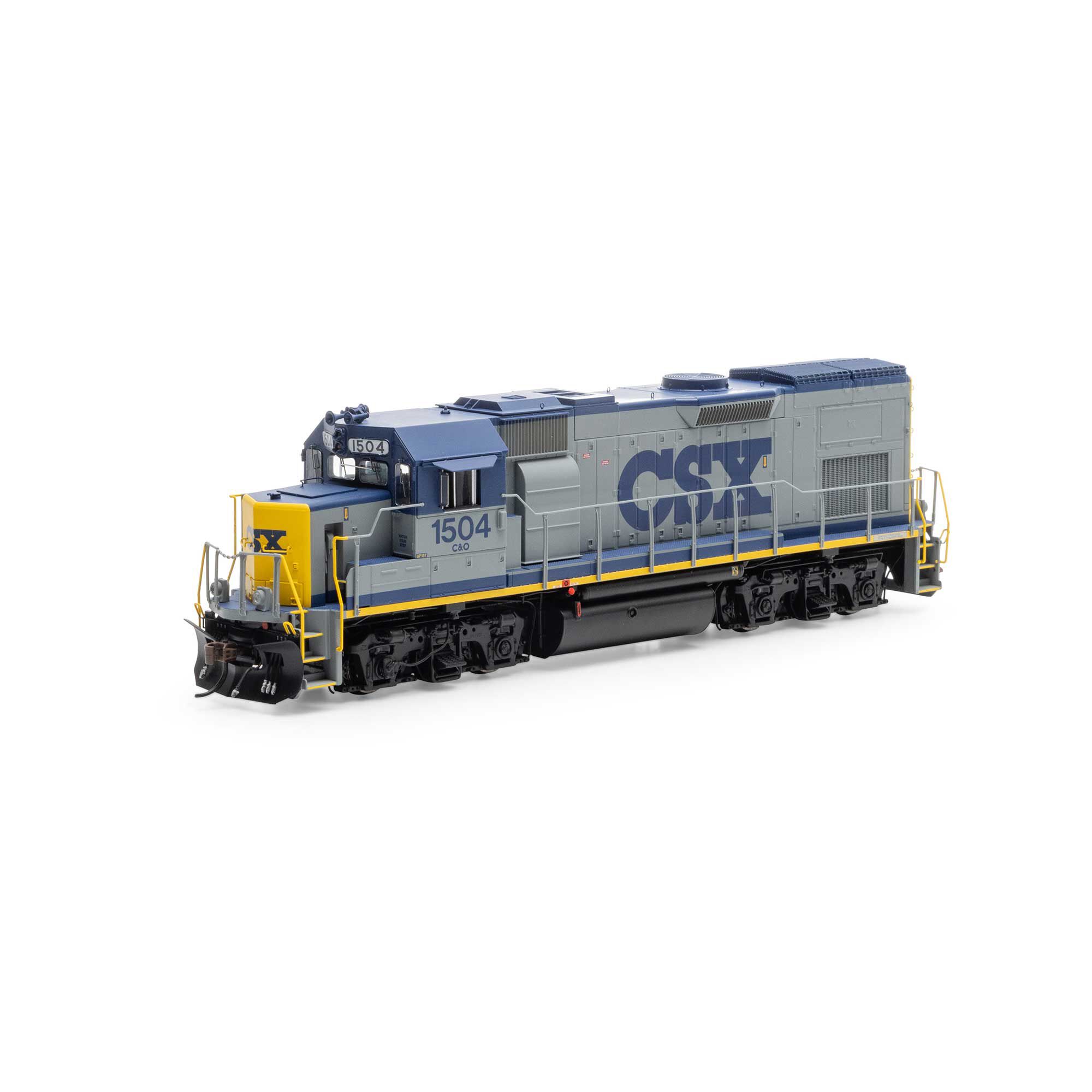 HO GP15T Locomotive with DCC & Sound, CSX #1504 Model Train