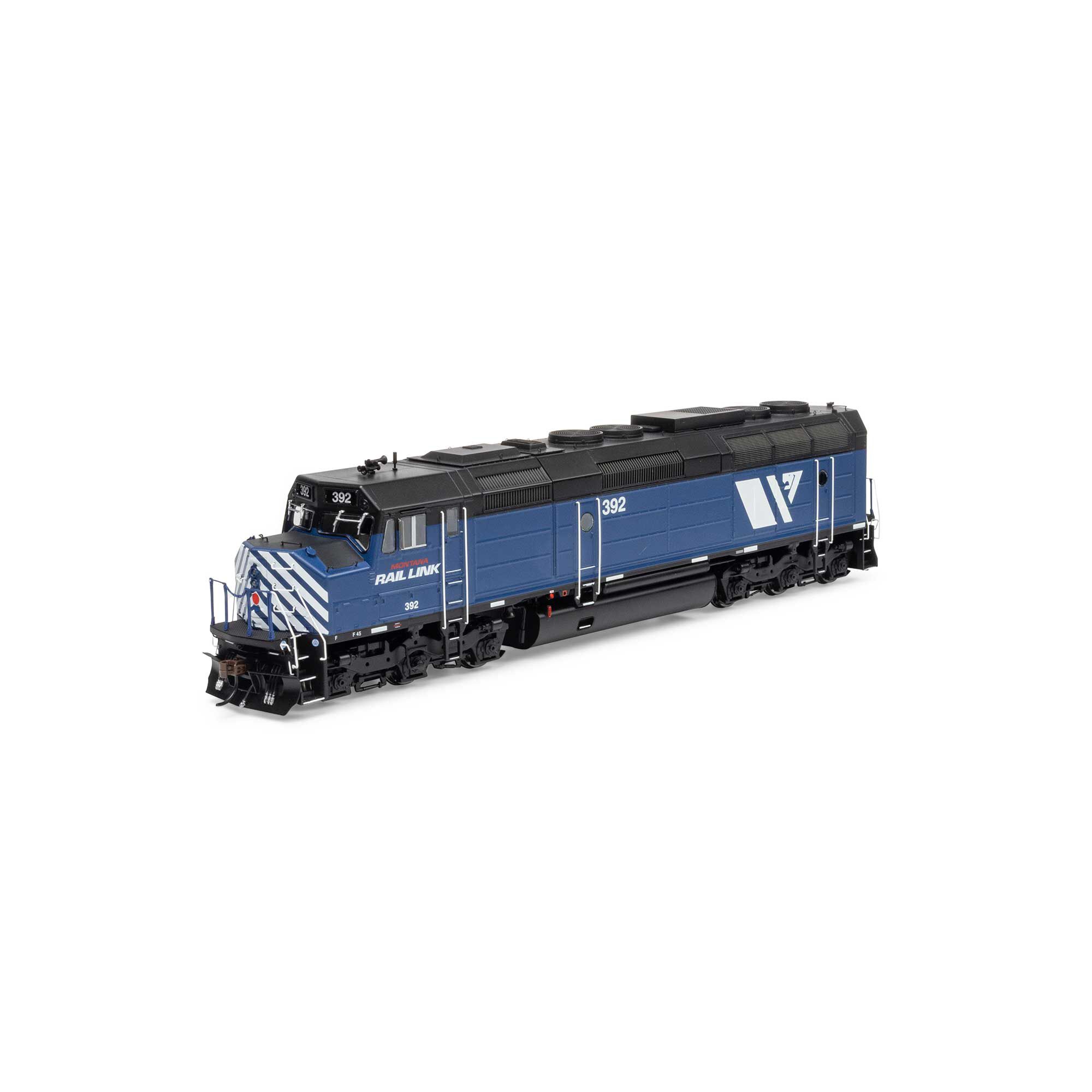 Athearn HO F45 Locomotive with DCC & Sound, MRL #392 Model Train