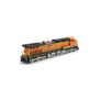 Athearn Genesis HO GEN AC4400CW Locomotive w/DCC & SOUND, Primed For Grime BNSF #5649