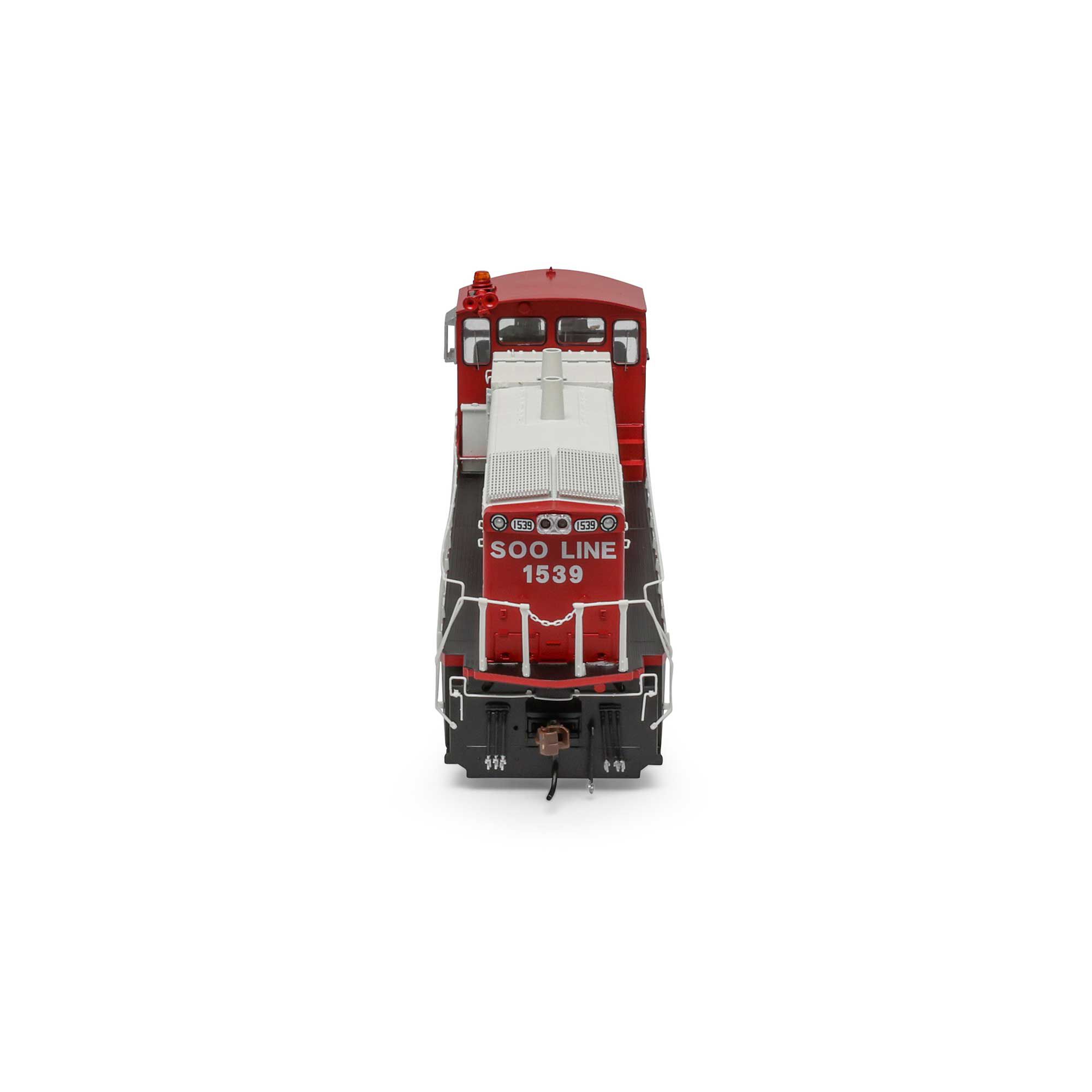 HO MP15AC Locomotive with DCC & Sound, SOO #1539 Model Train