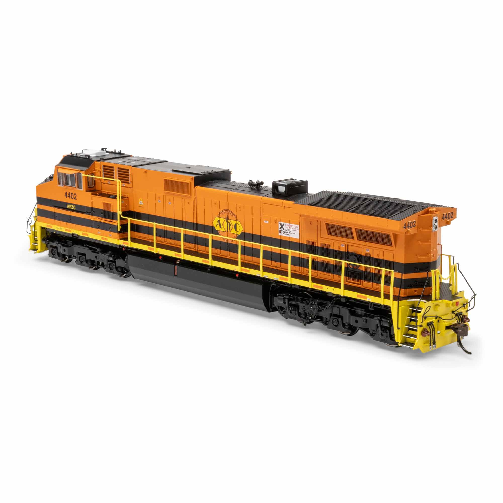 【非売品 記念品】Athearn HOゲージ 1995-96年 2点セット Athearn Genesis HO GE Dash 9-44CW Locomotive, ARZC with Heralds