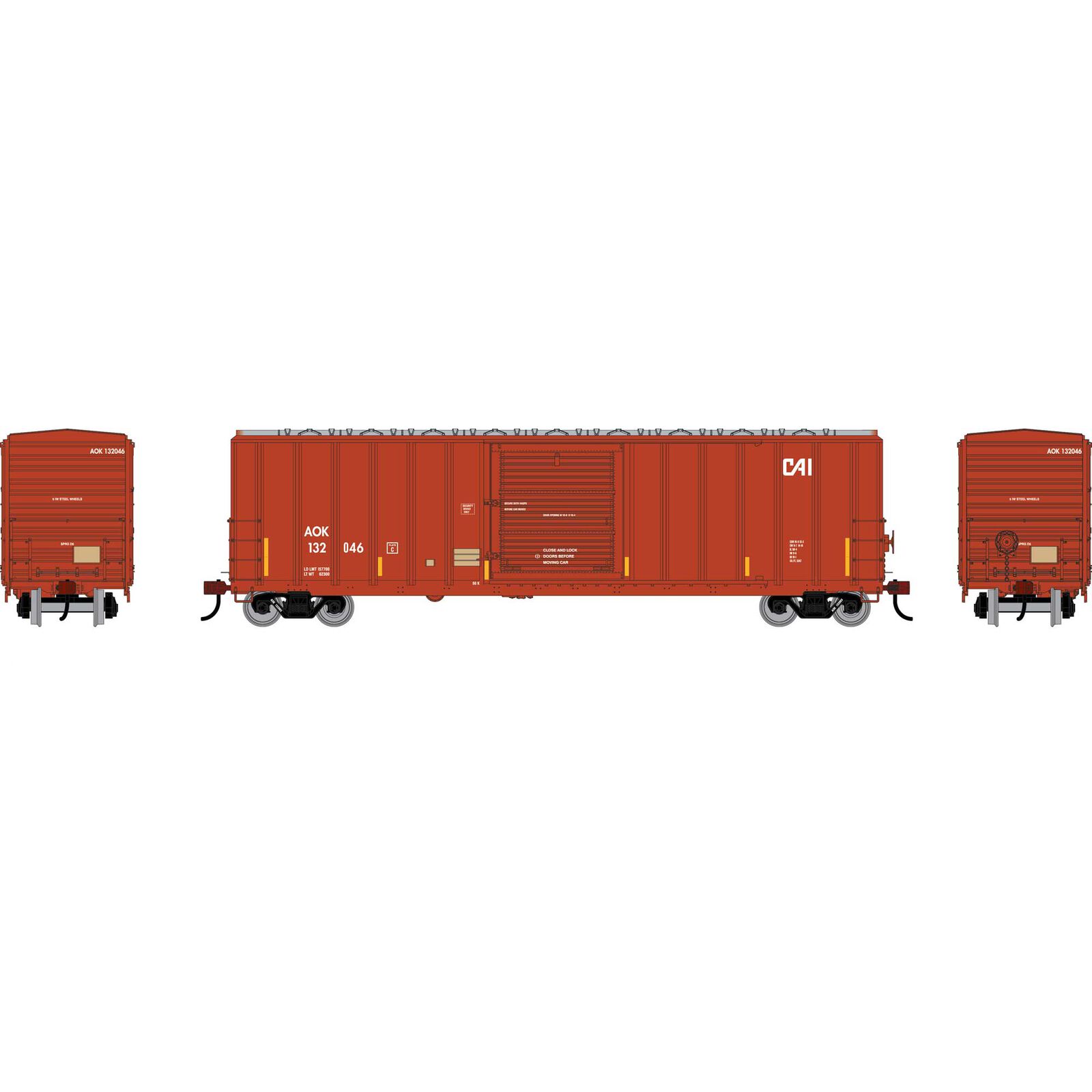 Athearn HO ATH 50' FMC 5347 Single Door Box Car, AOK #132046