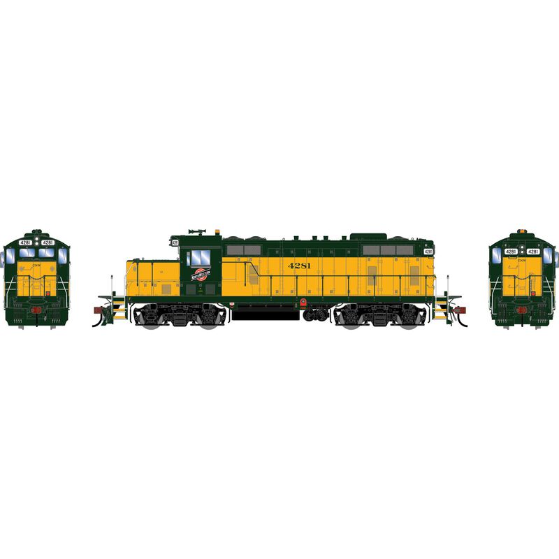Athearn Genesis HO GEN GP7R Locomotive w/DCC & Sound, CNW #4281