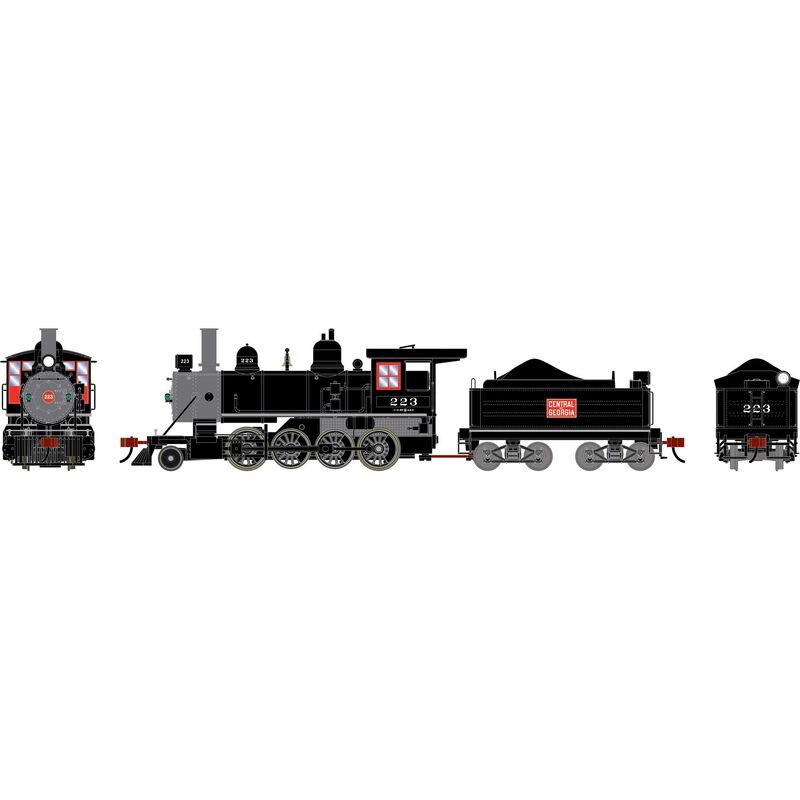 HO ATH 2-8-0 Steam Locomotive, CG #223