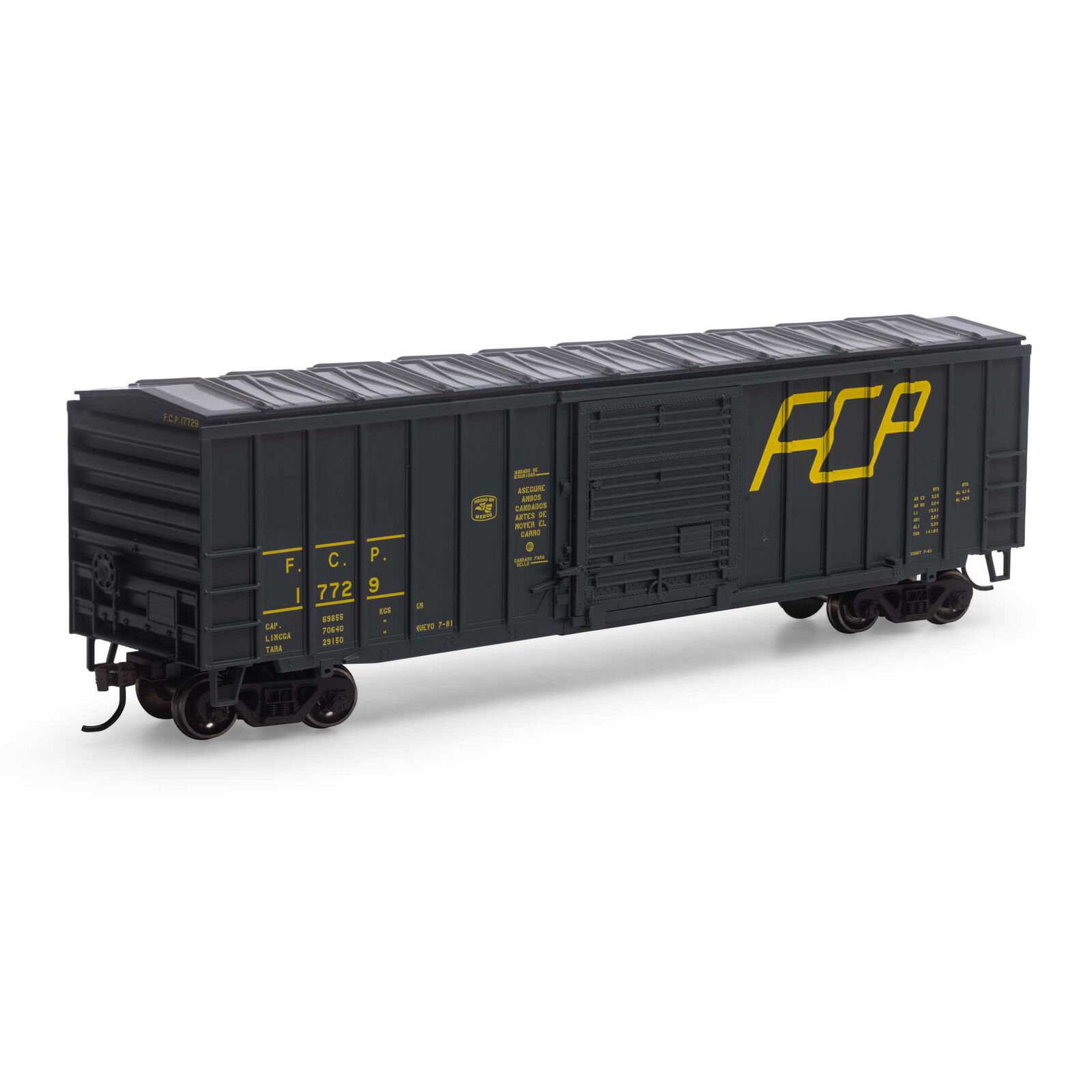 HO 50' ACF Box, Ferrocarril del Pacifico #17729