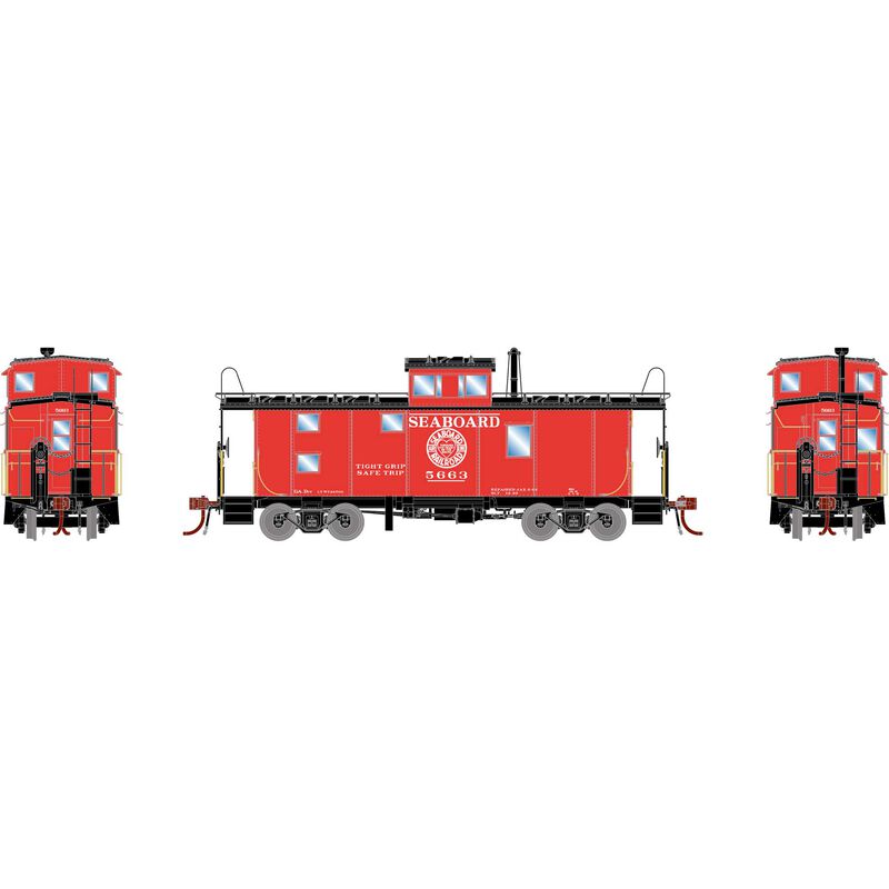 HO ICC Caboose with Lights & Sound, SAL #5663