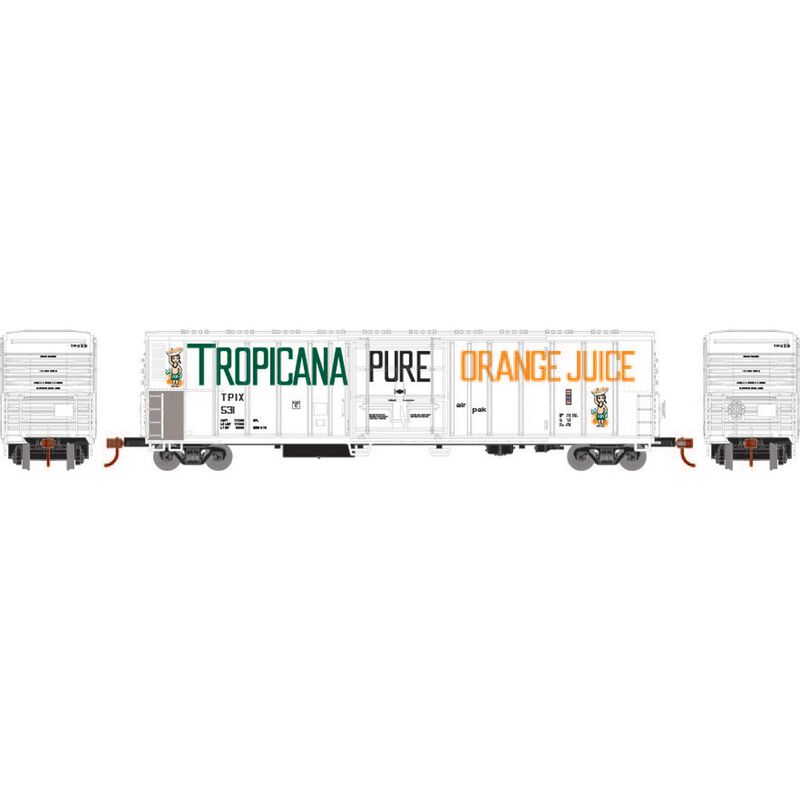 HO RTR 57' PCF Mechanical Reefer, Tropicana #531