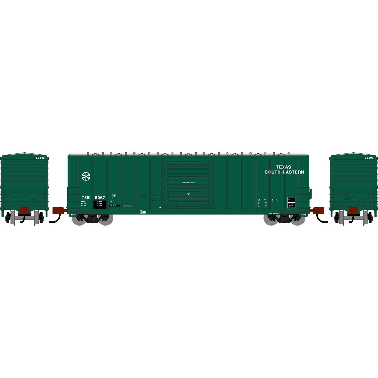 Athearn N ATH 50' FMC 5347 Single Door Box Car, TSE #5067