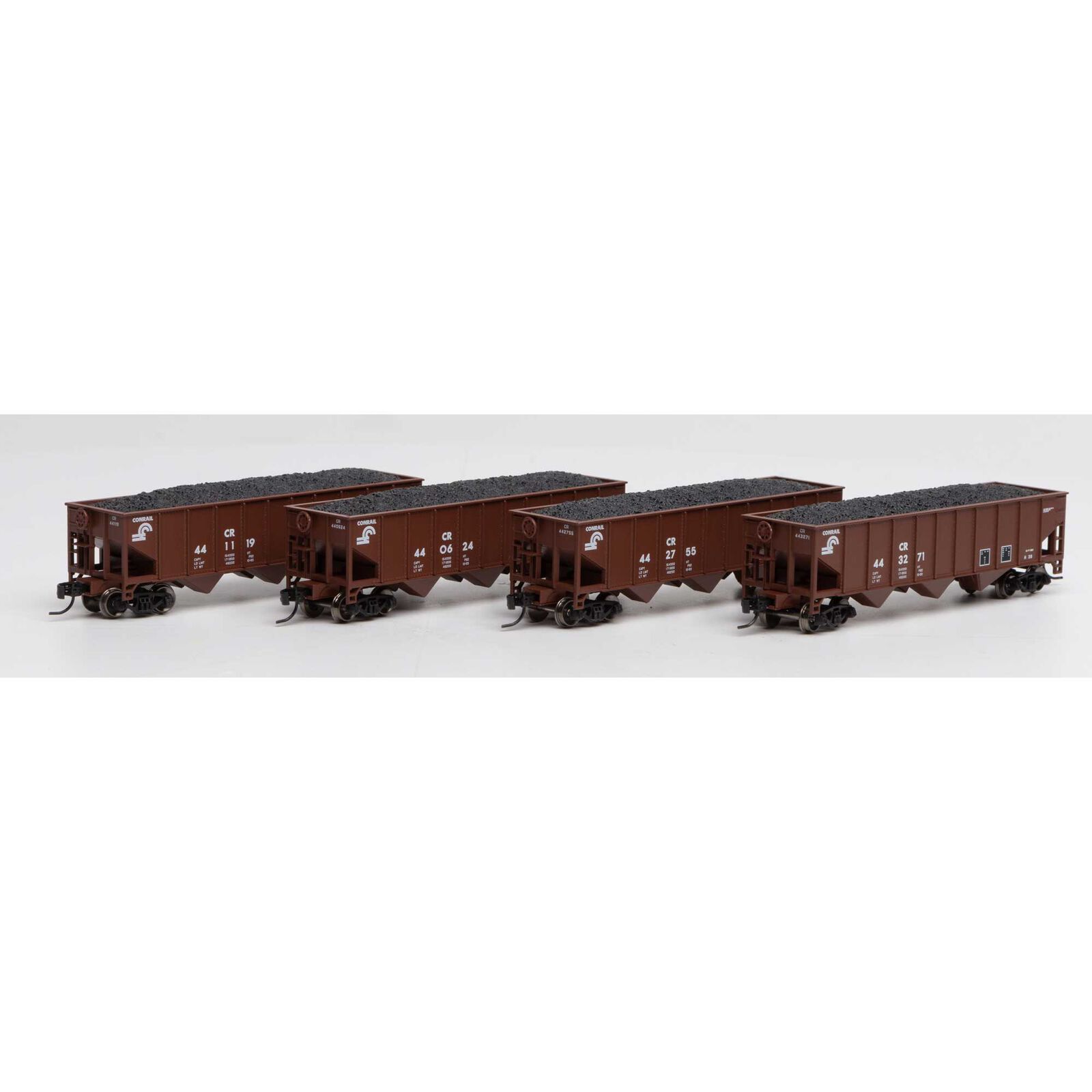 N 40' 3-Bay Ribbed Hopper with Load, CR #2 (4)