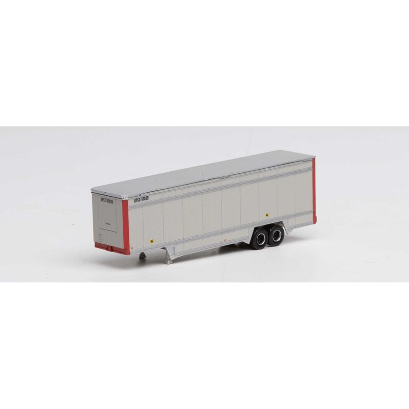 N 40' Drop Sill Parcel Trailer, UPS/Red Ends #87039