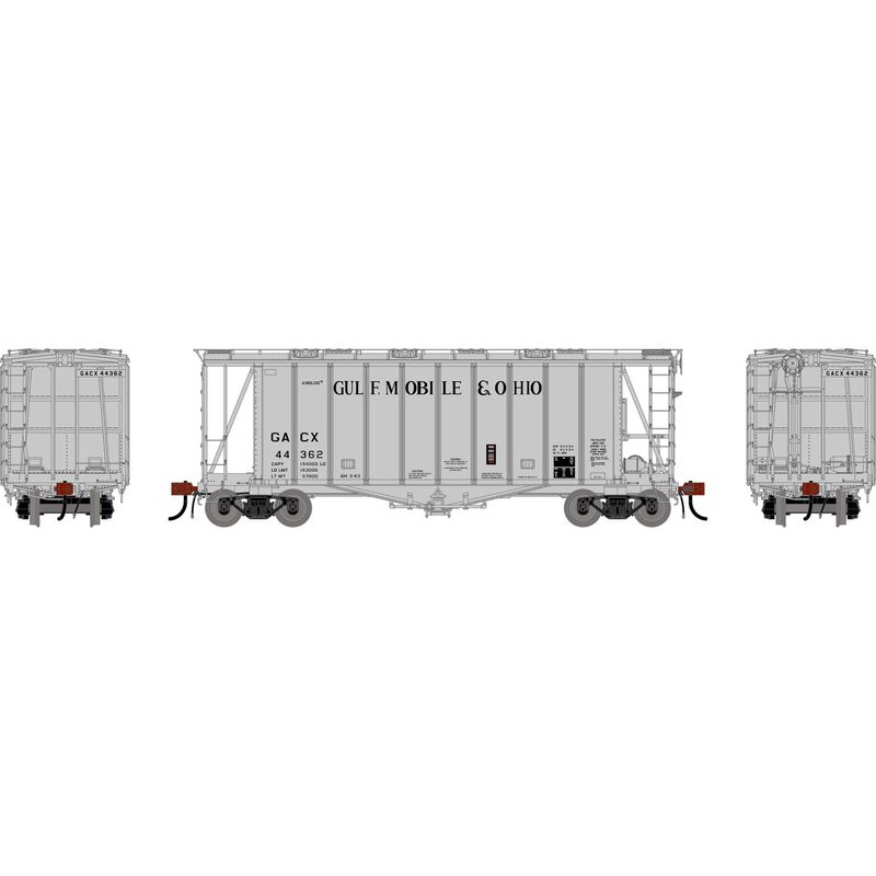 Athearn Genesis HO GEN GATC 2600 Airslide Covered Hopper, Early GMO #44362