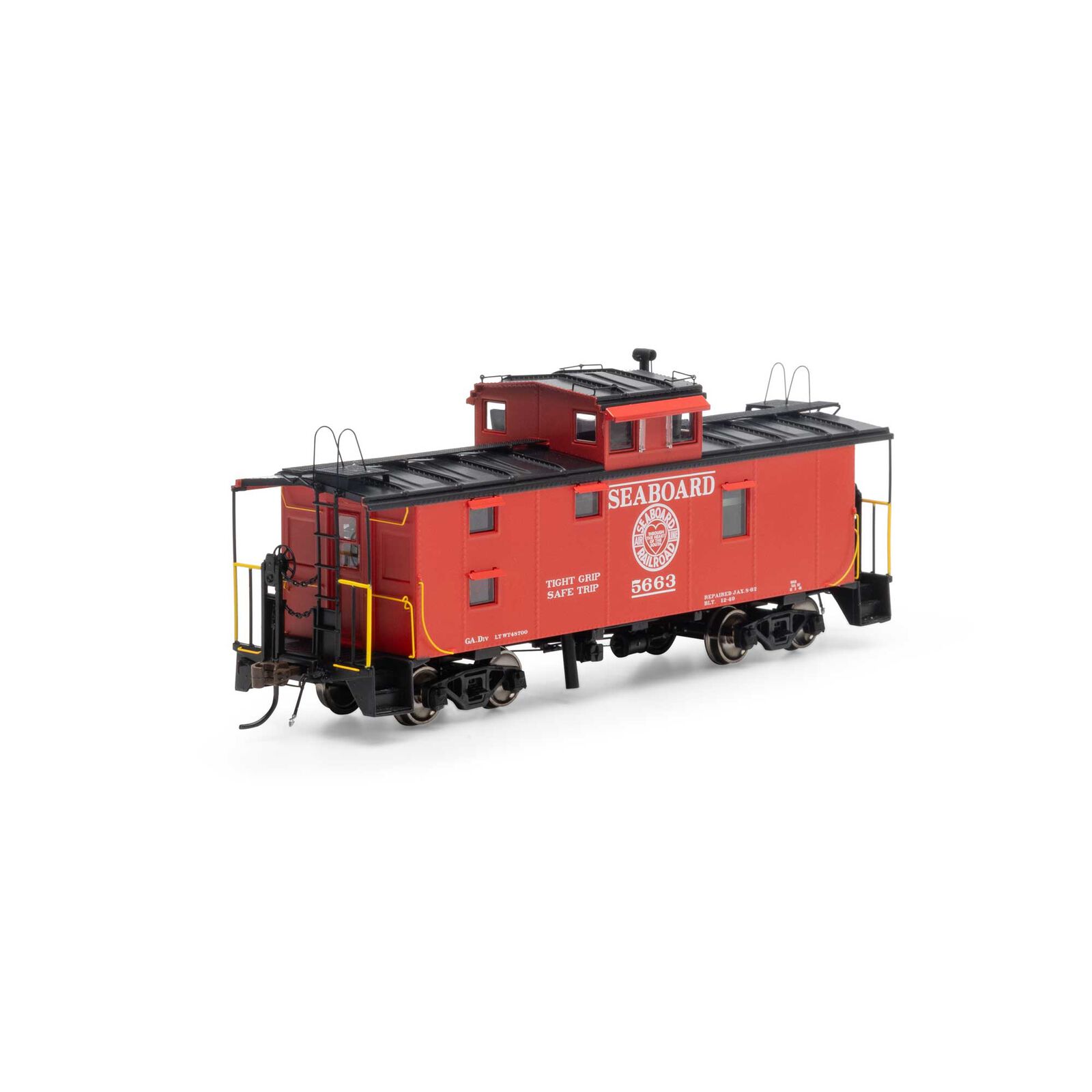 HO ICC Caboose with Lights & Sound, SAL #5663