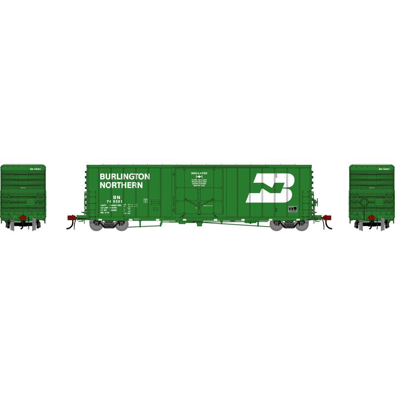 Athearn Genesis HO GEN 50' PC&F Box Car w/10'6" Plug Door, BN #749351