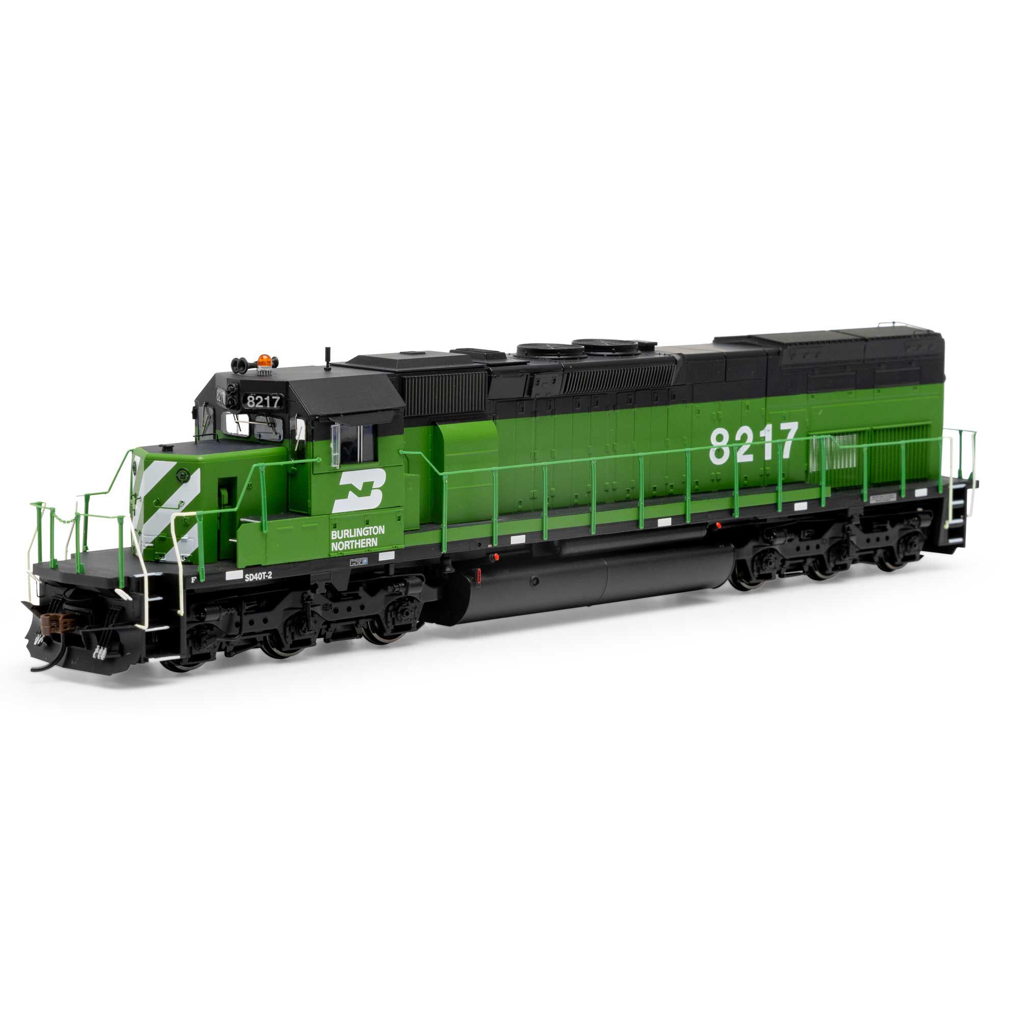 HO SD40T-2 Locomotive with DCC & Sound, LL BN #8217 Model Train