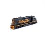 Athearn Genesis HO GP40-2 Locomotive with DCC & Sound, DRGW #3100