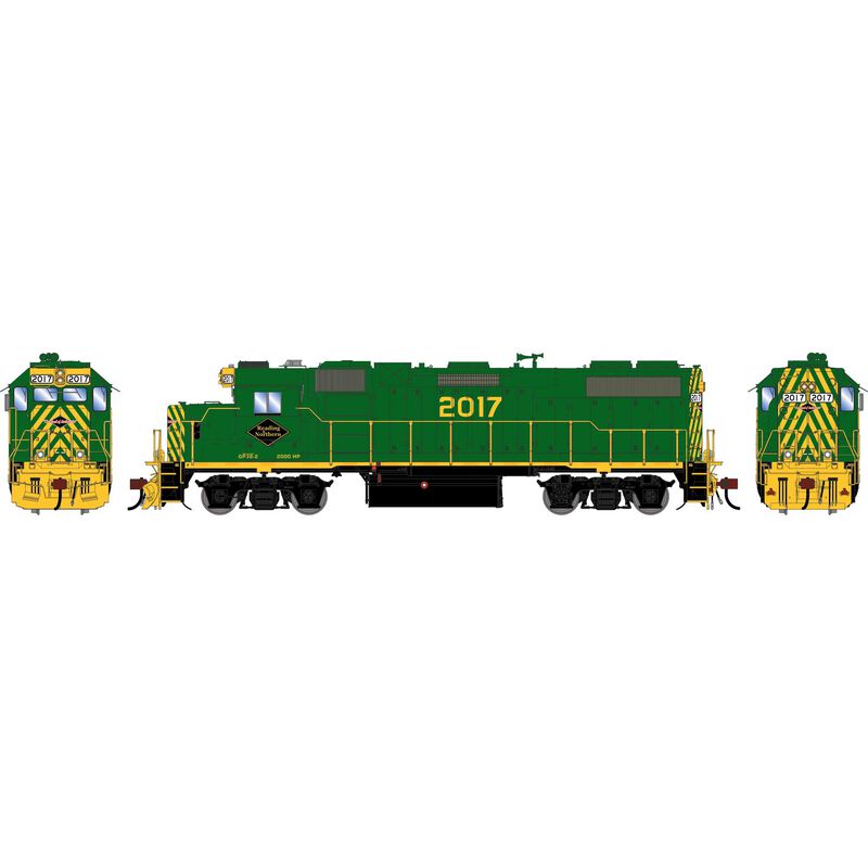 Athearn Genesis HO GEN GP38-2 Locomotive w/DCC & Sound, RBMN #2017