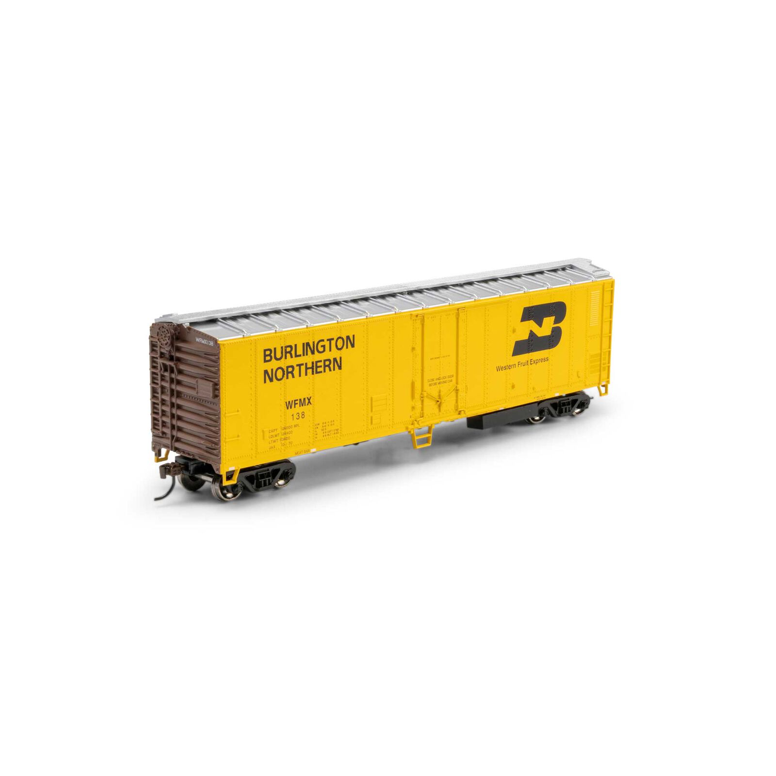 Roundhouse HO 50' Smooth Side Mechanical Reefer, WFMX #138