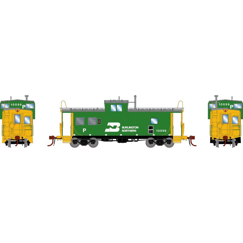 HO ICC Caboose with Lights & Sound, BN #10099