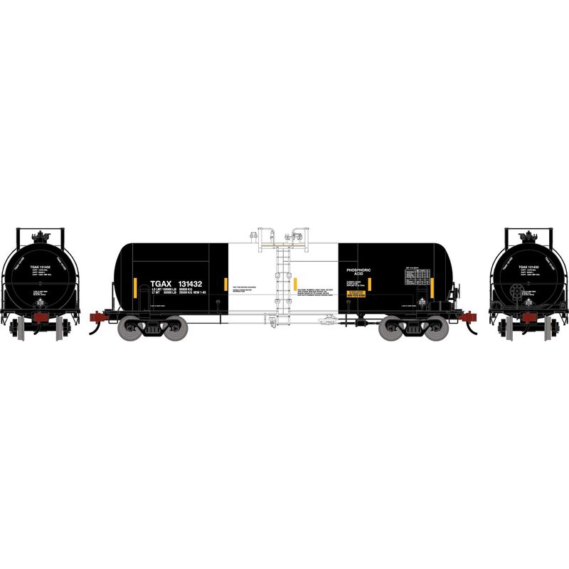 Athearn HO ATH RTC 20,900 Gallon Acid Tank Car, TGAX #131432