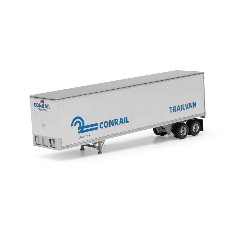 HO 40' Fruehauf Trailer, Conrail CRZ #201013