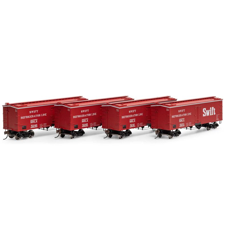 HO 36' Wood Reefer, SRLX #5241 / 5245 / 5249 / 5253 (4)