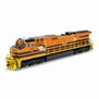 HO GE Dash 9-44CW Locomotive with DCC & Sound ARZC with Heralds & OLS Logo #4401