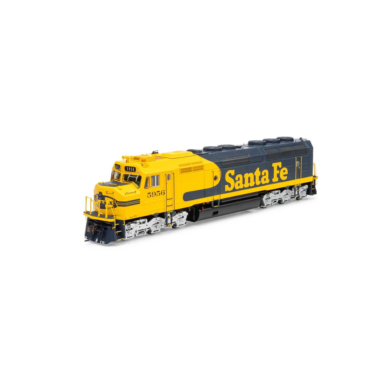 HO F45u Locomotive with DCC & Sound, ATSF #5956 Model Train | Athearn ...