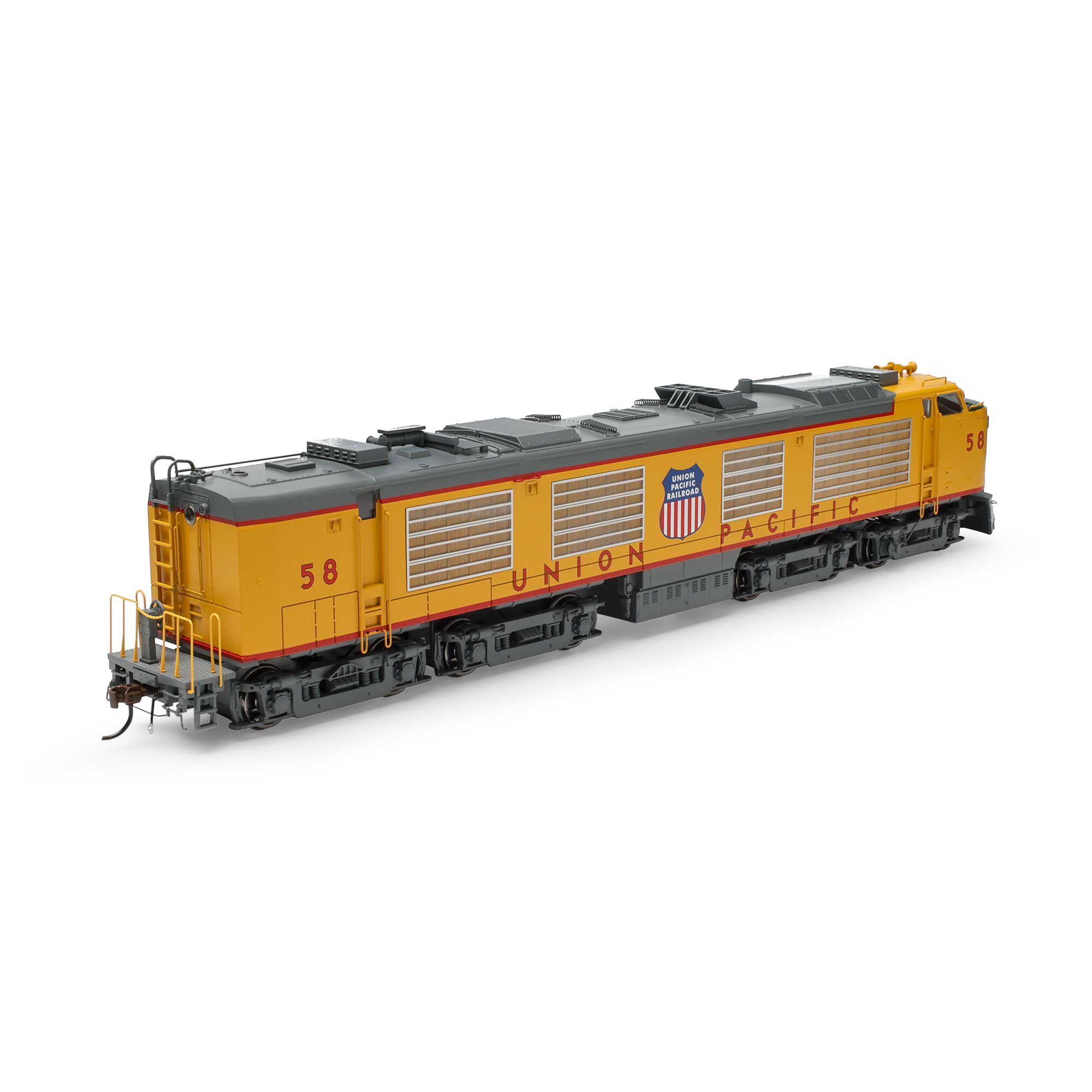HO Gas Turbine Locomotive with DCC & Sound, UP #58 Model Train